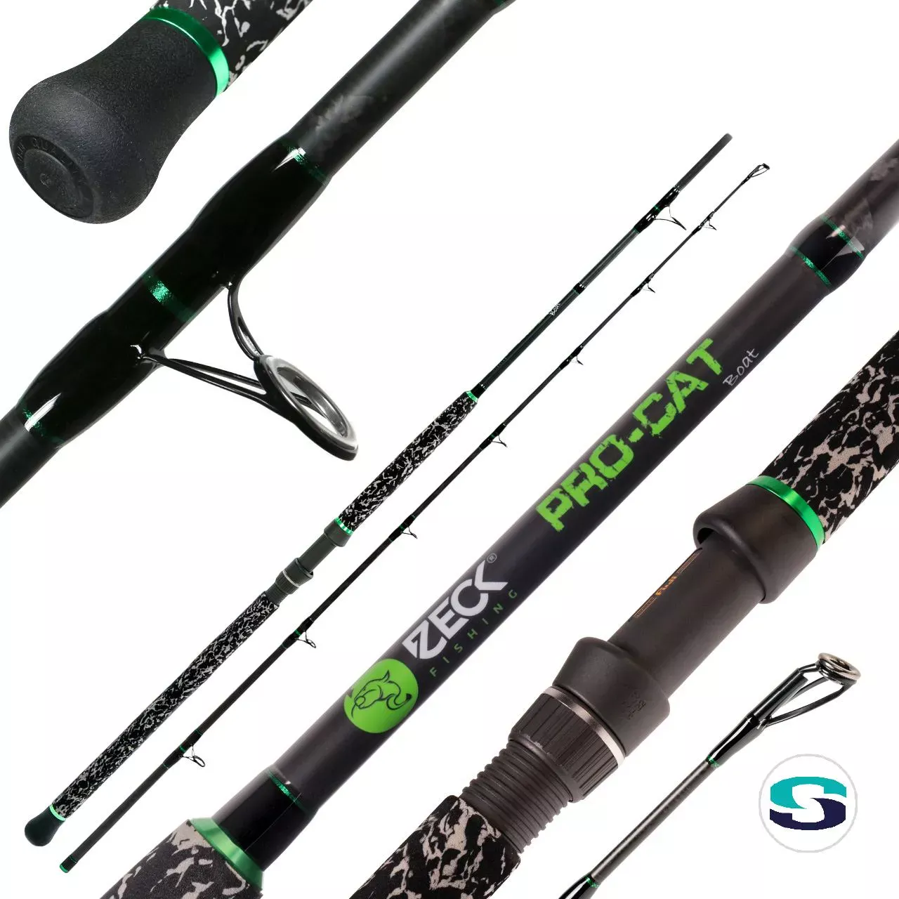 Canne Pro-Cat Boat 2,40m 300gr Zeck