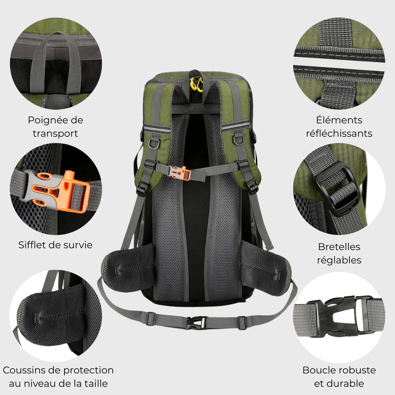 Sac à Dos Randonnée 50L – Image 5