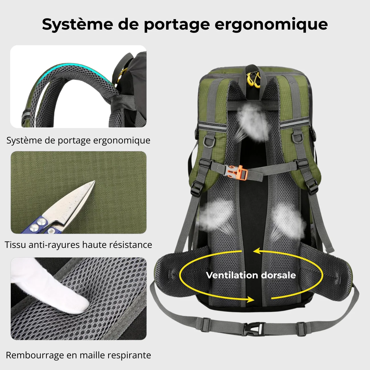 Sac à Dos Randonnée 50L – Image 7
