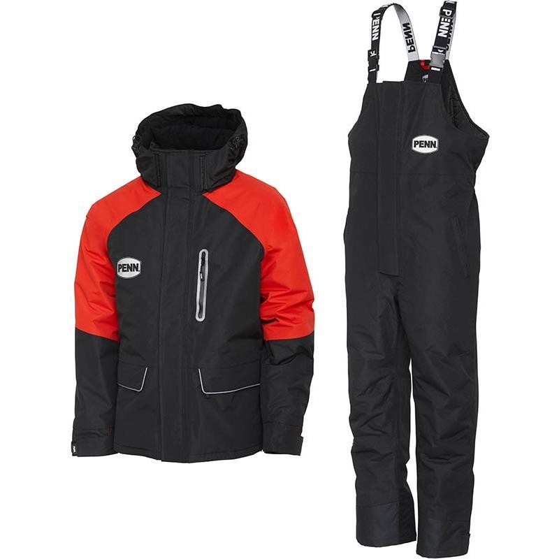 Ensemble Veste+Pantalon Homme Fierce Thermo Suit Rouge/Noir Penn